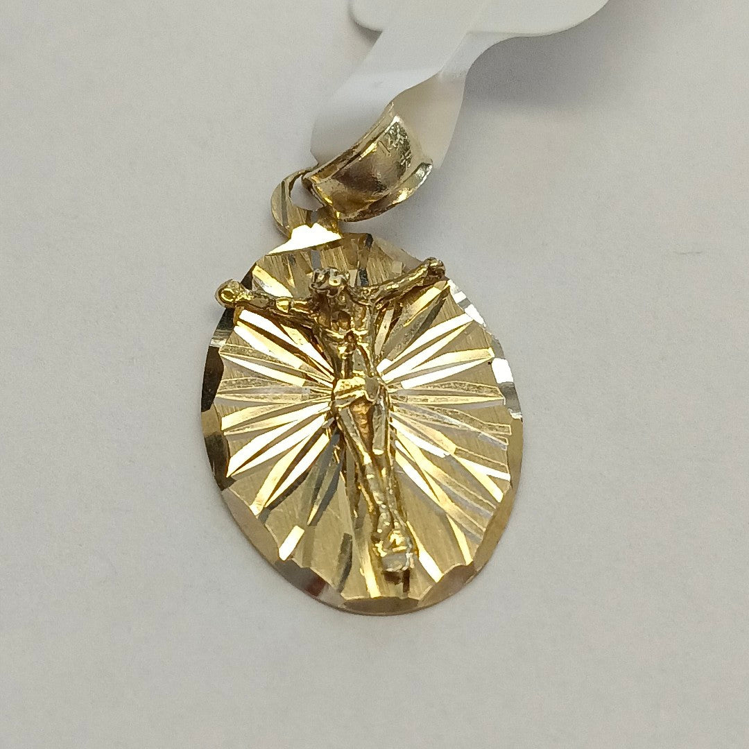 DIJE, MEDALLA RELIGIOSA ORO 14 K 2.5 GRMS (SEMINUEVO)