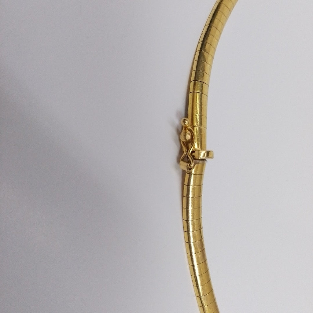 K1 34,40 GRMS 18 K ESPECIFICACIONES COMPLEMENTARIAS GARGANTILLA HECHURA ESPECIA (SEMINUEVO)