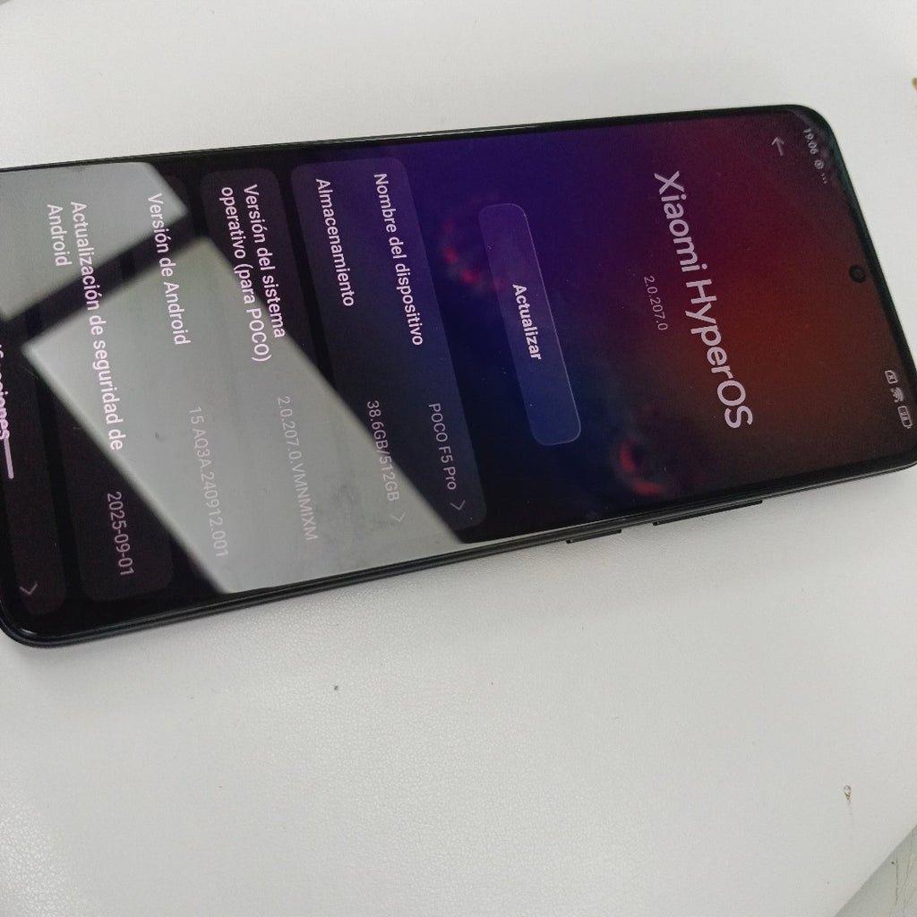 CELULAR XIAOMI POCO F5 PRO 23013PC75G (2023) 512 GB 12 GB RAM (SEMINUEVO)