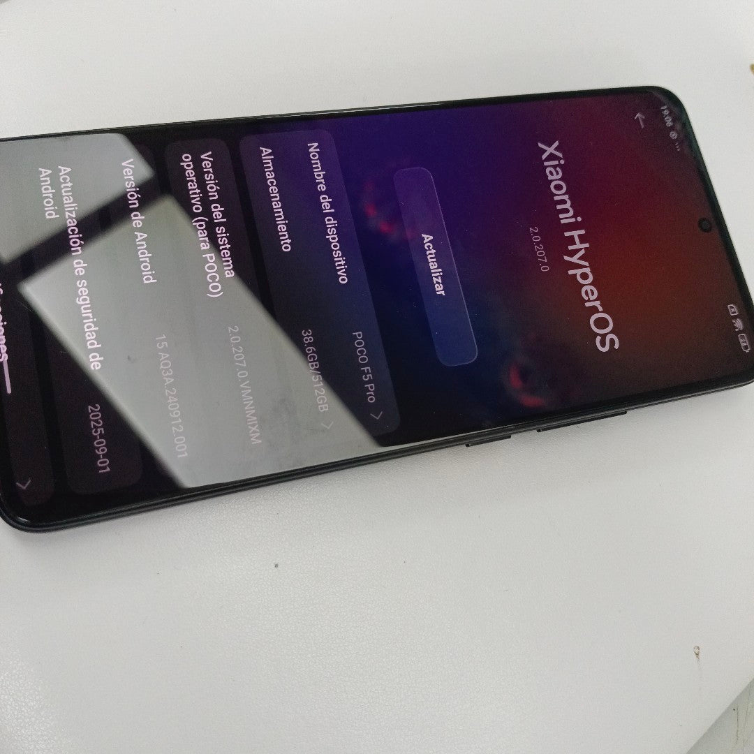 CELULAR XIAOMI POCO F5 PRO 23013PC75G (2023) 512 GB 12 GB RAM (SEMINUEVO)