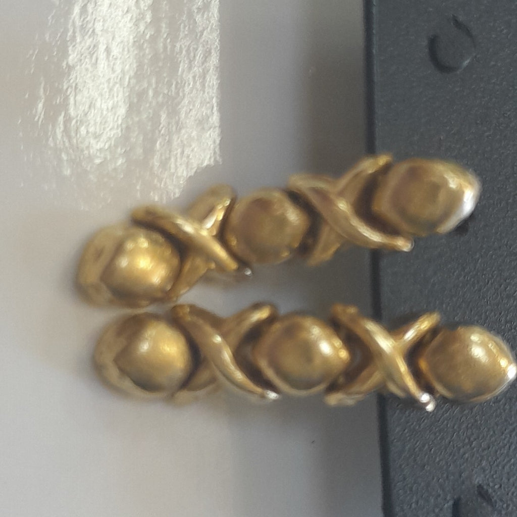 BROQUELES PAR ORO 14 K 2,30 GRMS (SEMINUEVO)