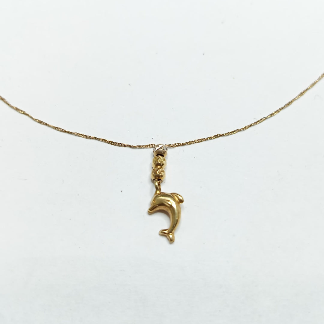 GARGANTILLA ORO 14 K 1.2 GRMS (SEMINUEVO)