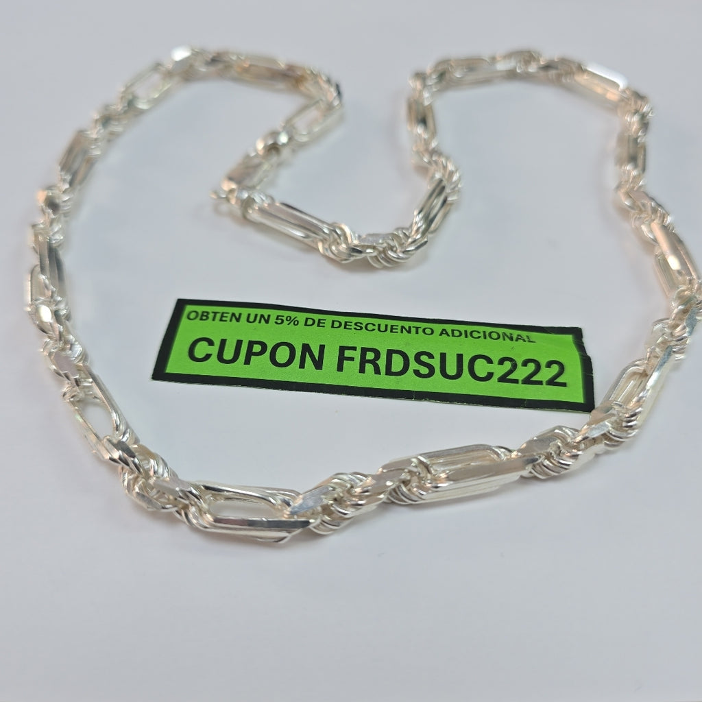 CADENA PLATA 92,40 GRMS (SEMINUEVO)