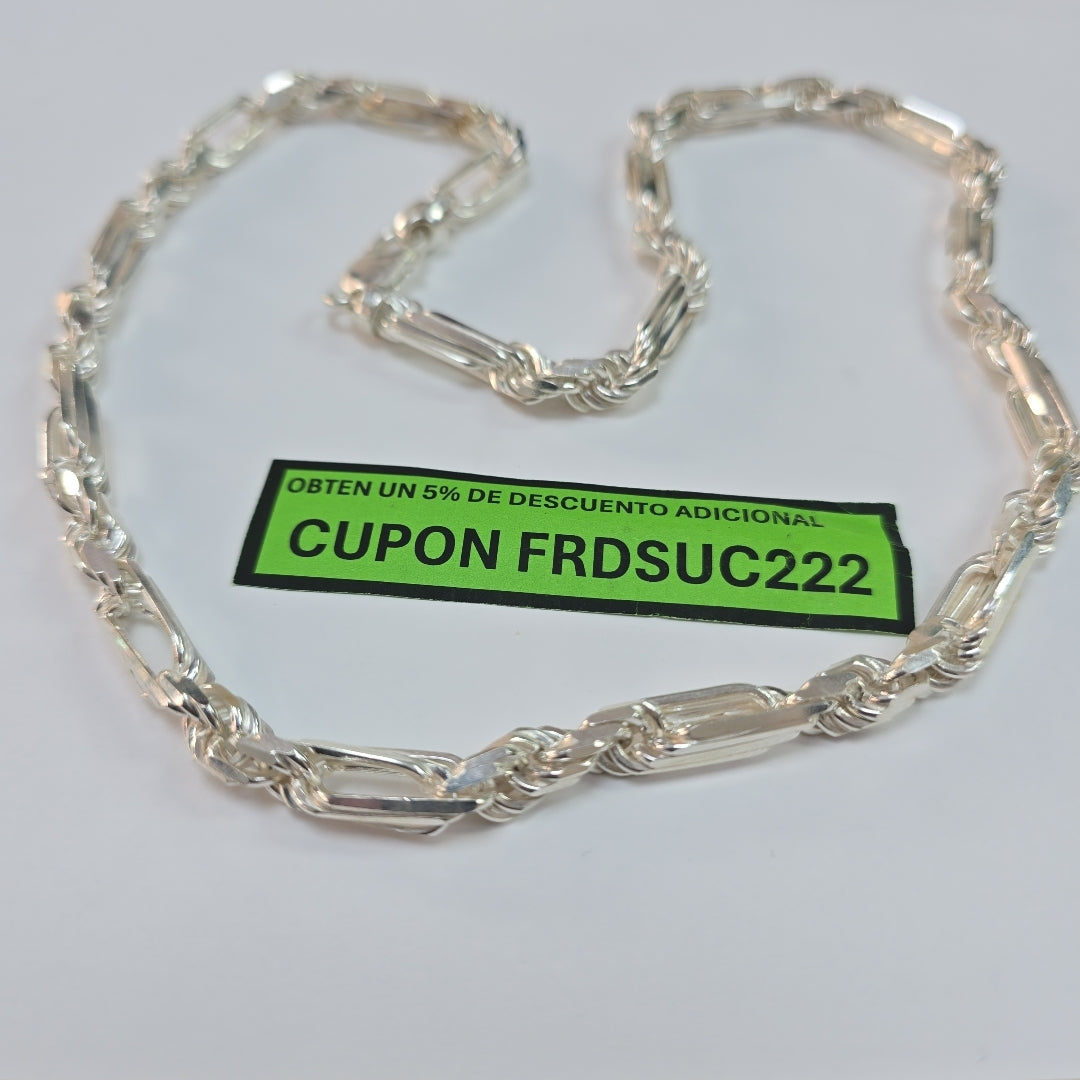 CADENA PLATA 92,40 GRMS (SEMINUEVO)
