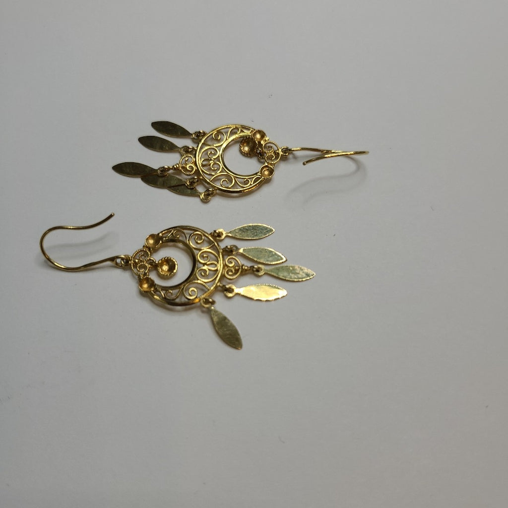 ARETES PAR ORO 14 K 3,40 GRMS (SEMINUEVO)