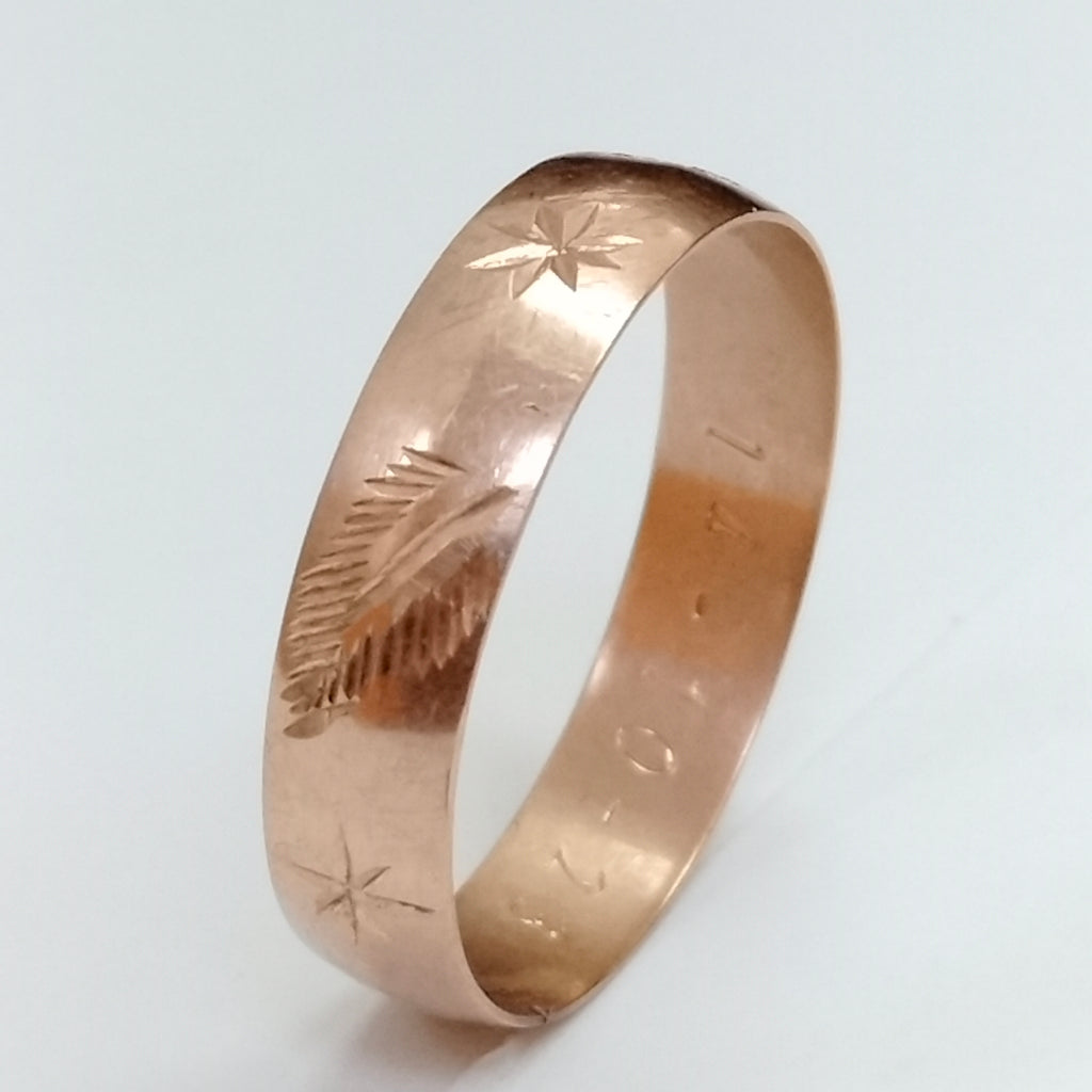 ARGOLLA ORO 10 K 3.9 GRMS (SEMINUEVO)