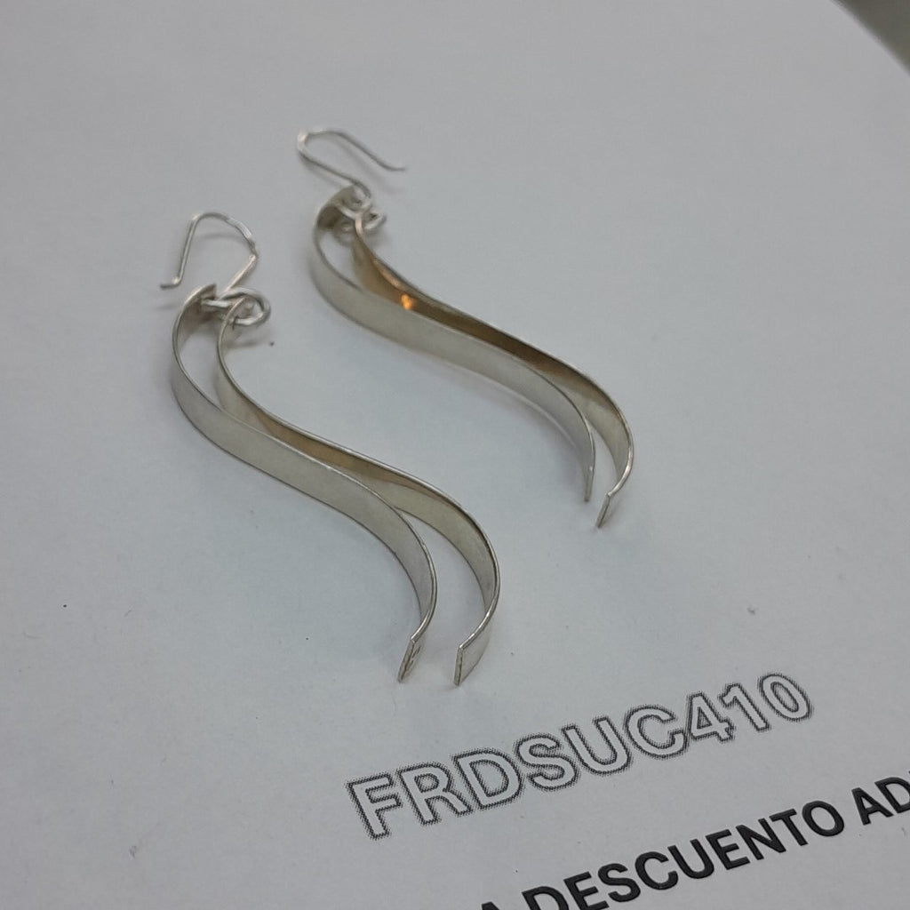 ARETES PAR PLATA 7,80 GRMS (SEMINUEVO)