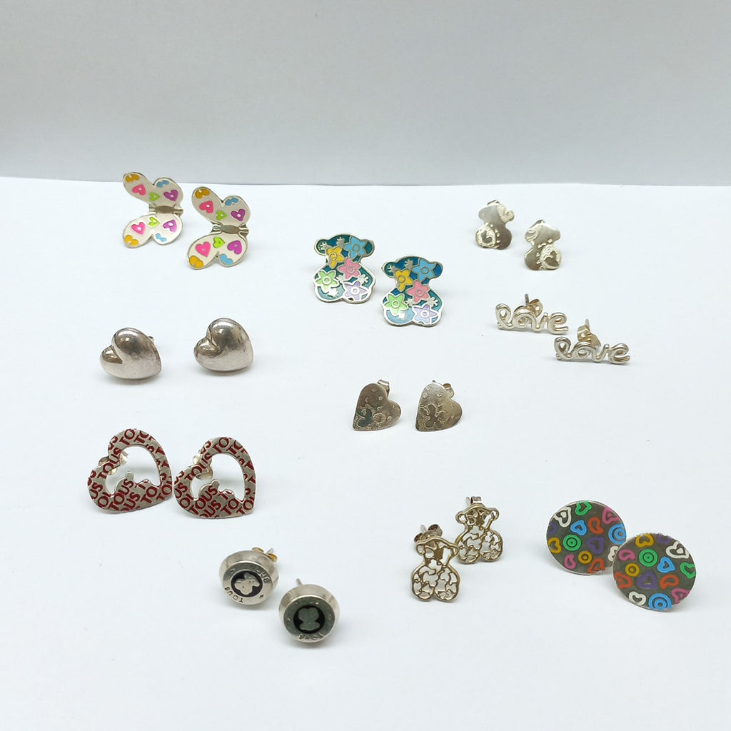 ARETES PAR PLATA 33.5 GRMS (SEMINUEVO)