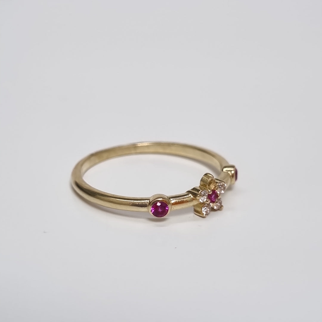 ANILLOS DAMA ORO 14K 1.5 (NUEVO)