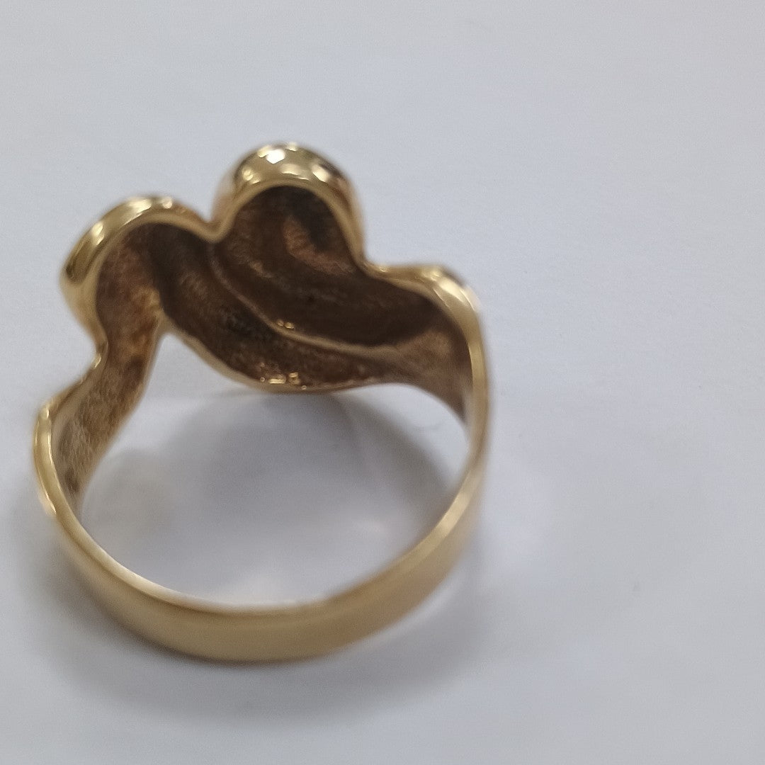 ANILLO ORO 14 K 6.5 GRMS (SEMINUEVO)