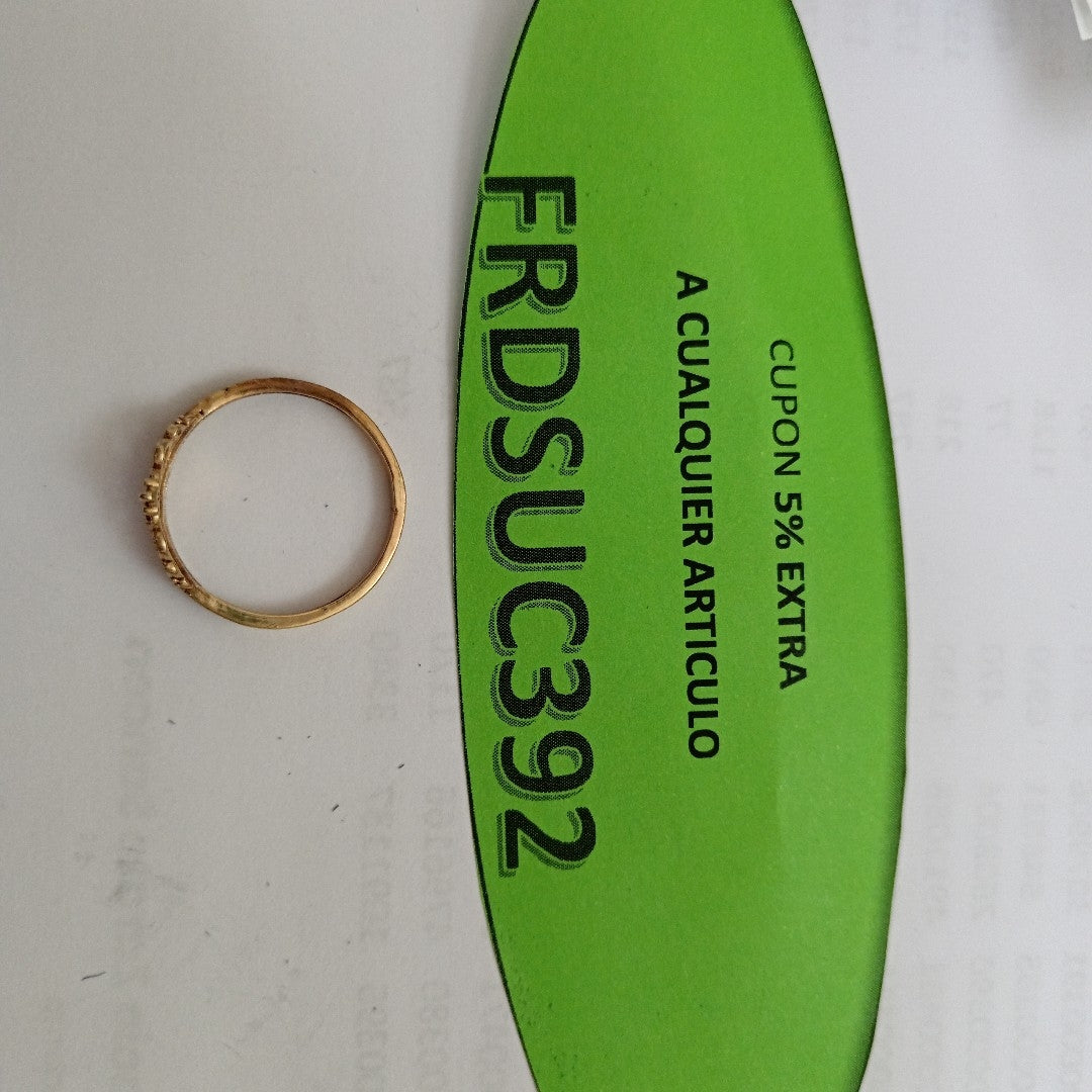 ANILLITO ORO 10 K 1,40 GRMS (SEMINUEVO)