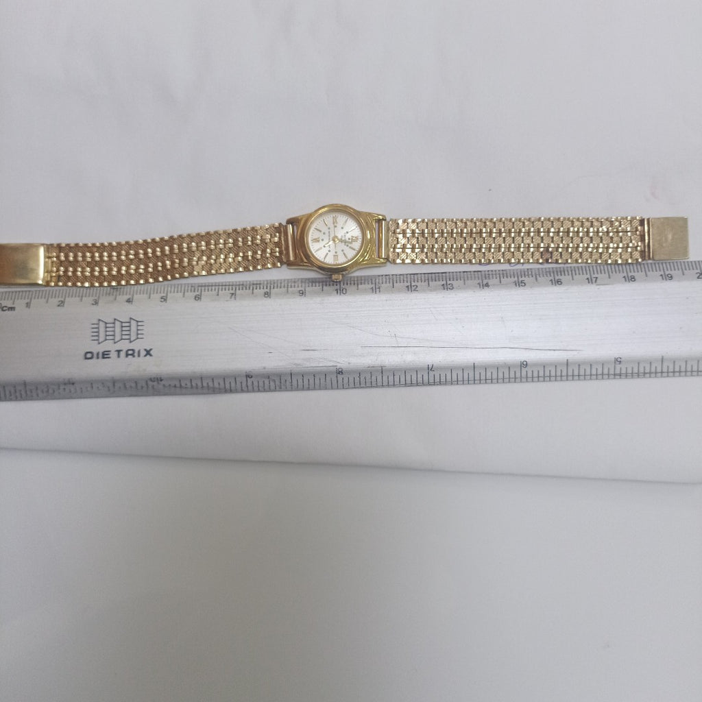 RELOJ CAJA ACERO PULSO ORO ORO 10 K 23.2 GRMS (SEMINUEVO)