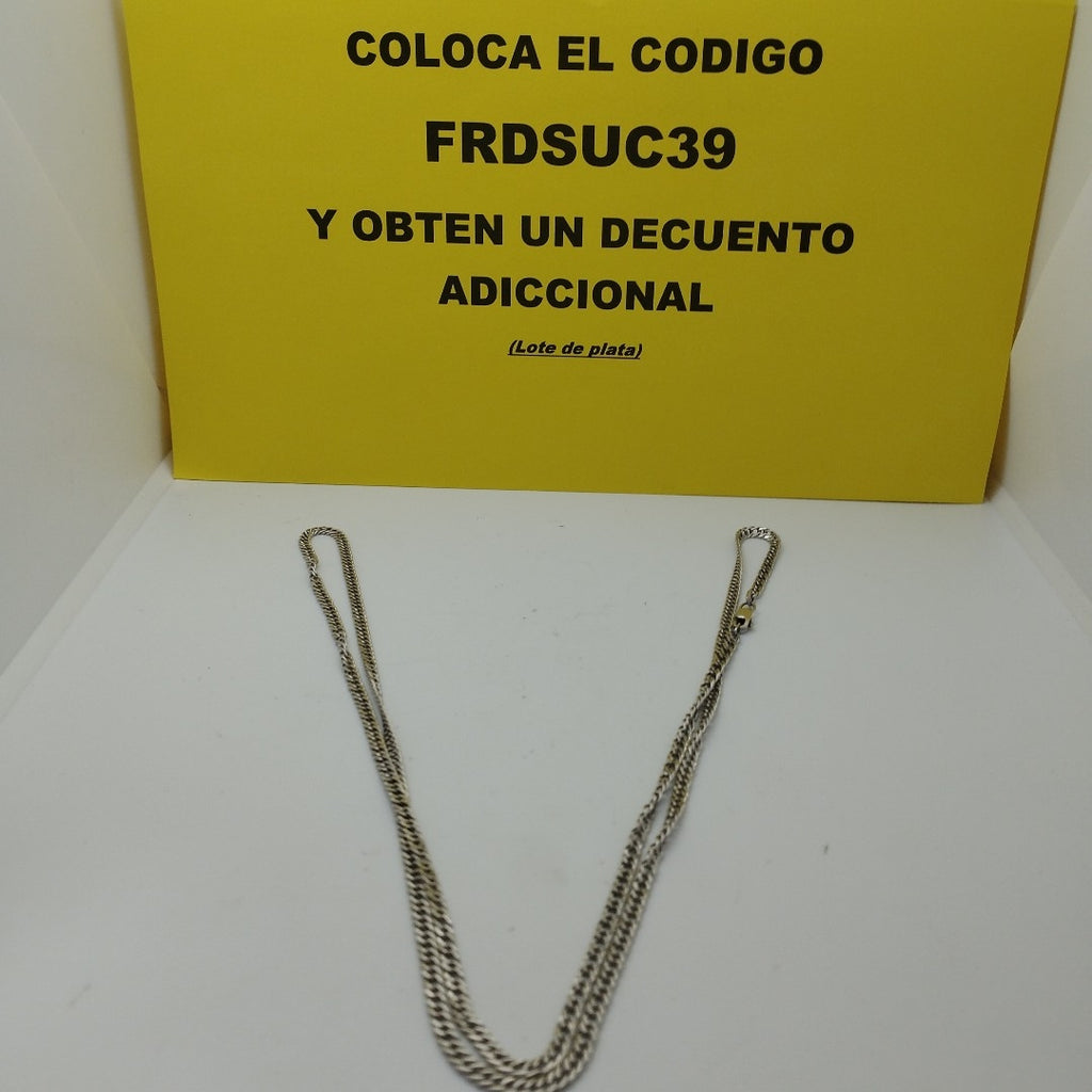 CADENA PLATA 82.6 GRMS (SEMINUEVO)
