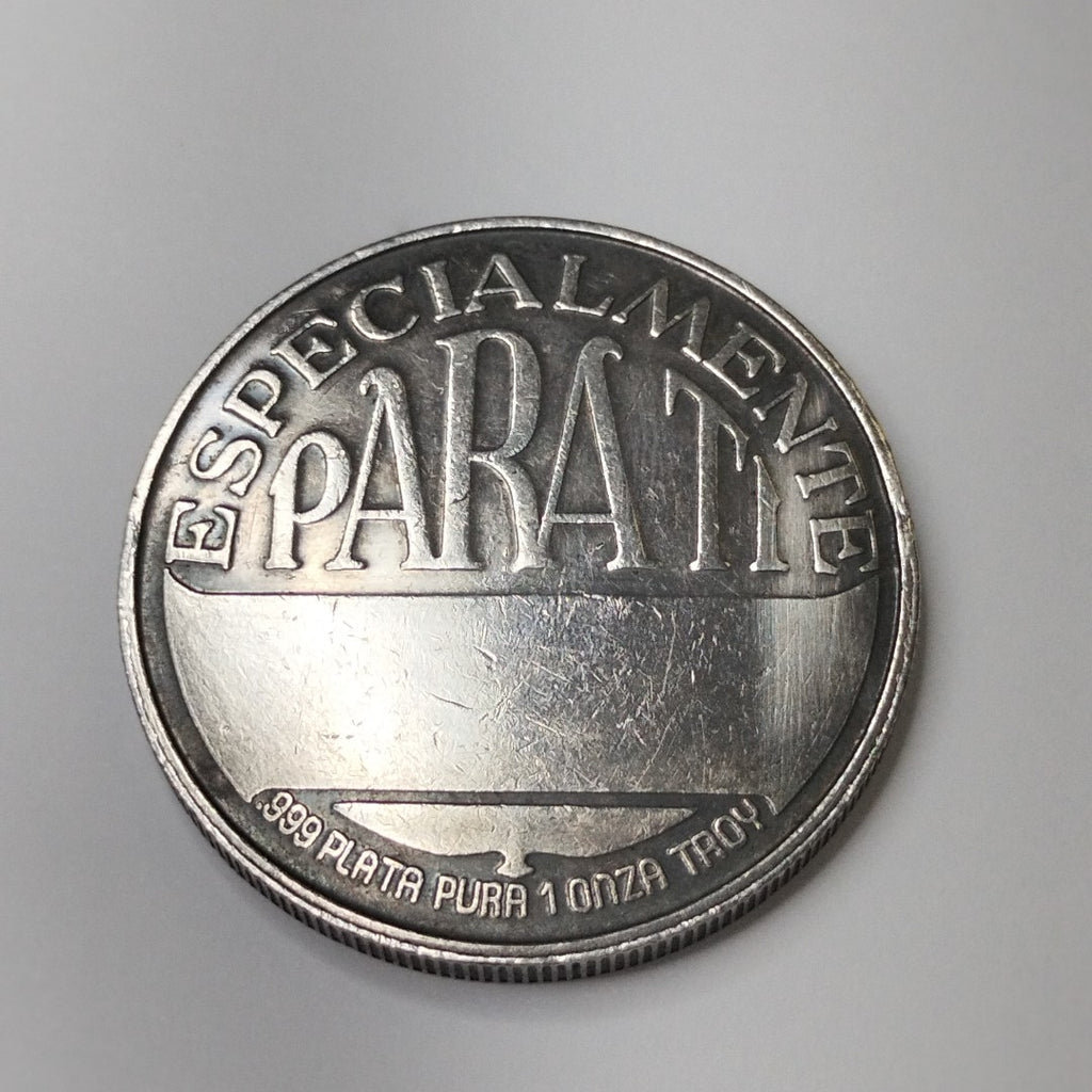 MEDALLA CONMEMORATIVA PLATA 31,00 GRMS (SEMINUEVO)