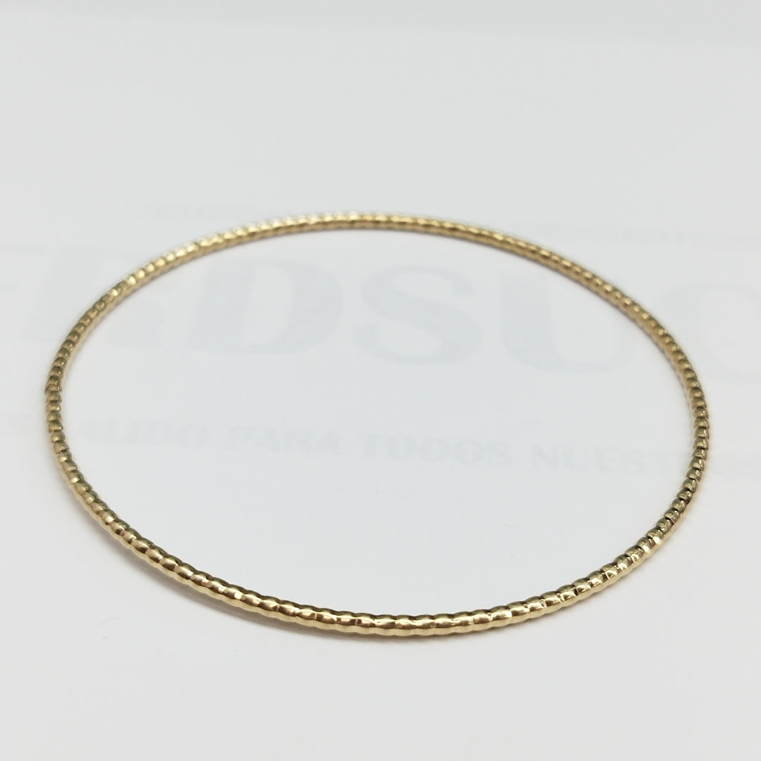 PULSERA RIGIDA ORO 14 K 1,50 GRMS (SEMINUEVO)