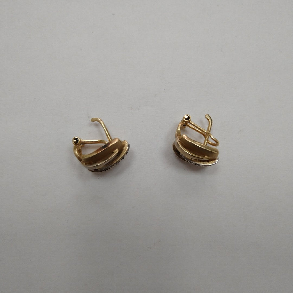ARETES PAR ORO 14 K 8,20 GRMS (SEMINUEVO)