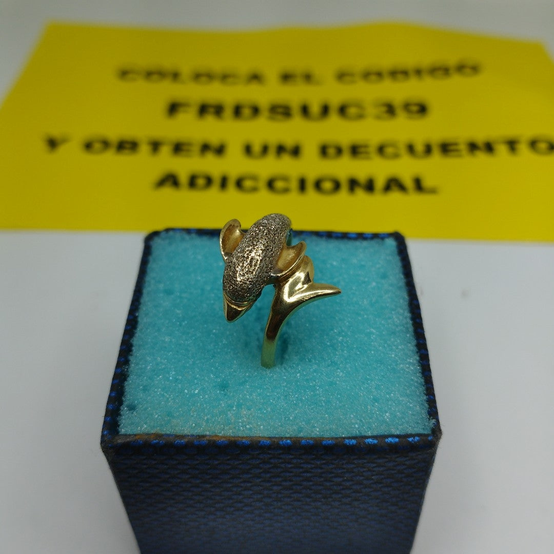 K1 3,10 GRMS 14 K ESPECIFICACIONES COMPLEMENTARIAS ANILLLITO DELFIN (SEMINUEVO)