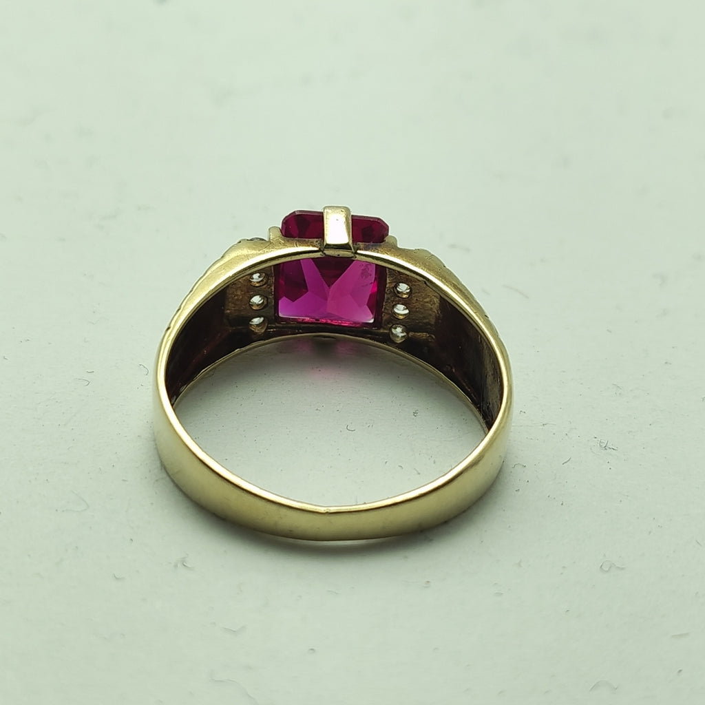 ANILLO ORO 14 K 4.4 GRMS (SEMINUEVO)