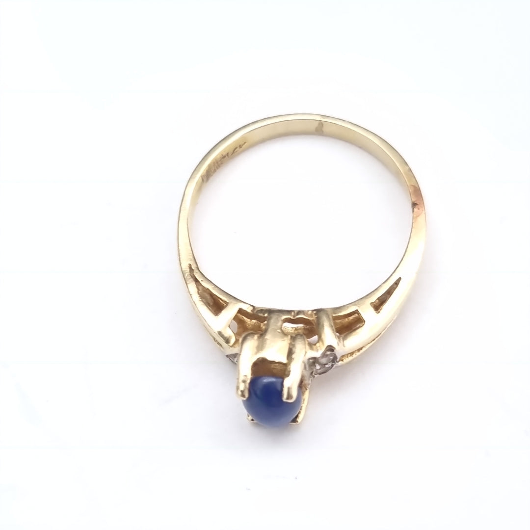ANILLO ORO 14 K 2.3 GRMS (SEMINUEVO)