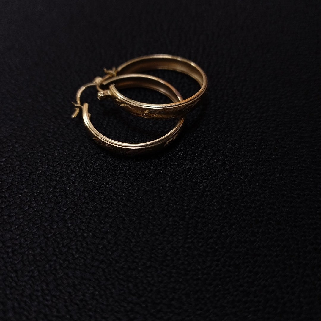 ARETES PAR ORO 10 K 3,20 GRMS (SEMINUEVO)