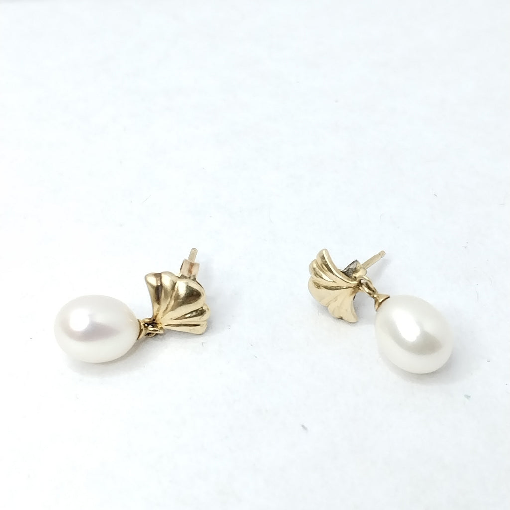ARETES PAR ORO 14 K 1.6 GRMS (SEMINUEVO)