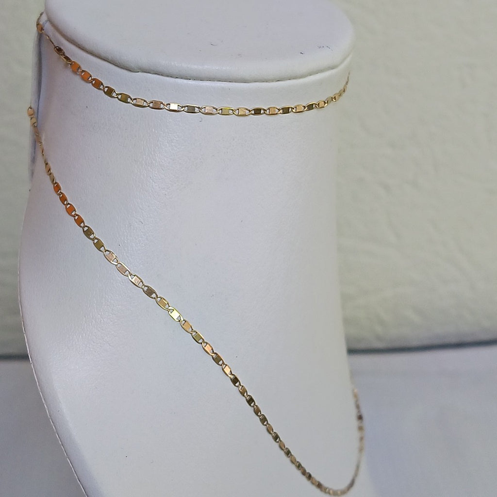 CADENA ORO,ORO COMBINADO 10 K 1,70 GRMS (SEMINUEVO)