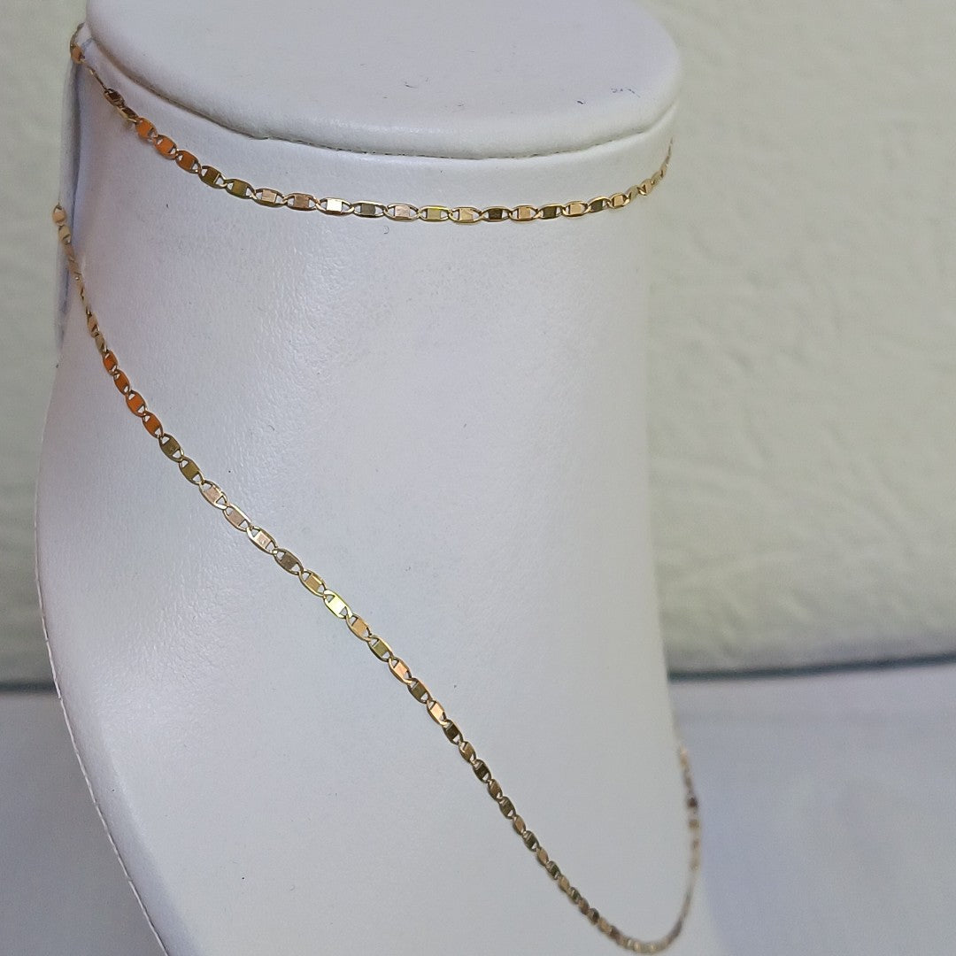 CADENA ORO,ORO COMBINADO 10 K 1,70 GRMS (SEMINUEVO)