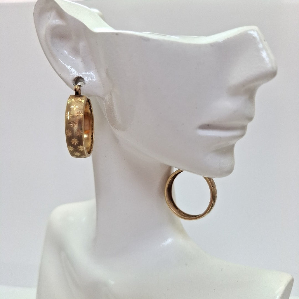 ARRACADAS PAR ORO 10 K 3,10 GRMS (SEMINUEVO)