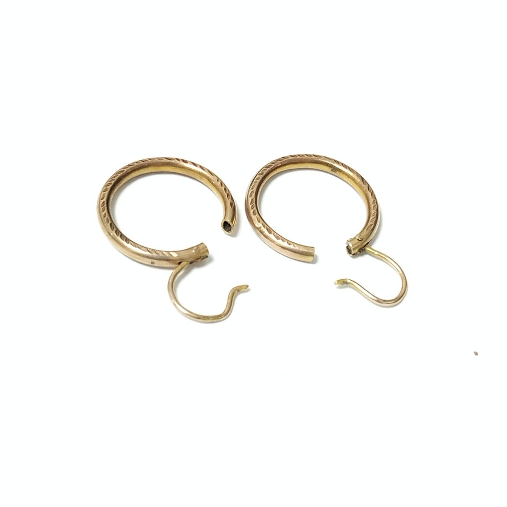 ARETES PAR ORO 10 K 2,20 GRMS (SEMINUEVO)
