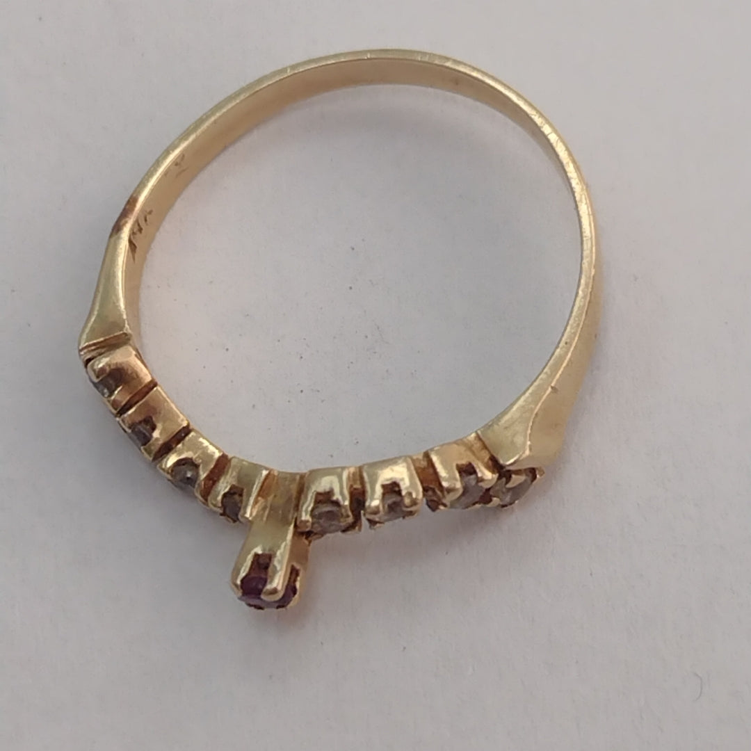 ANILLITO ORO 14 K 1.8 GRMS (SEMINUEVO)