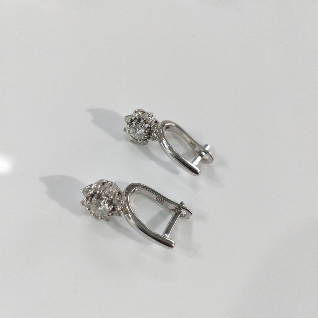 ARETES PAR ORO 14 K 4,00 GRMS (SEMINUEVO)