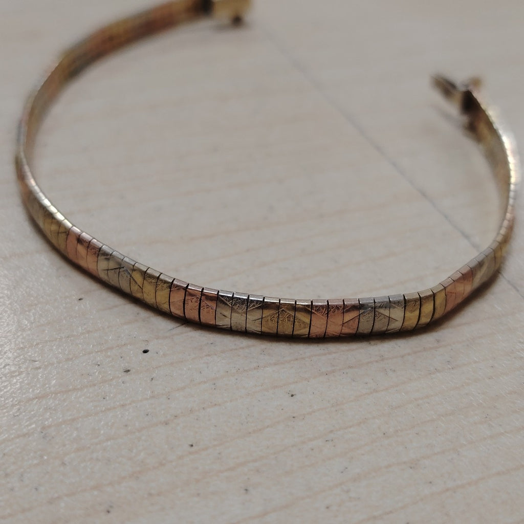 PULSERA RIGIDA ORO 8 K 10.8 GRMS (SEMINUEVO)