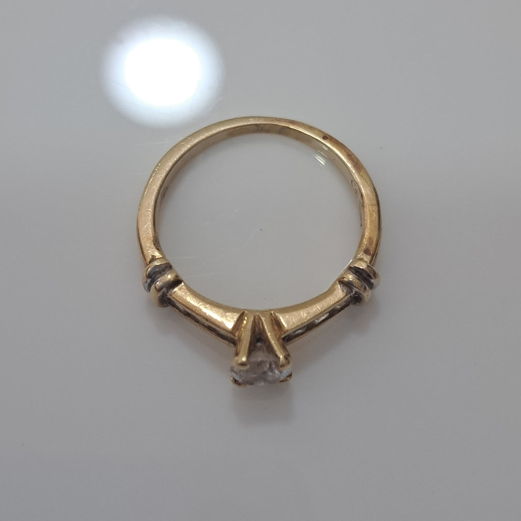 ANILLO ORO 14 K 3.3 GRMS (SEMINUEVO)