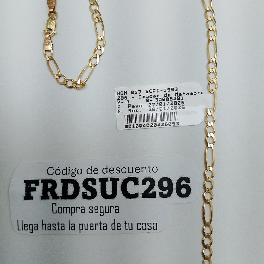 CADENA ORO 14 K 7.7 GRMS (SEMINUEVO)