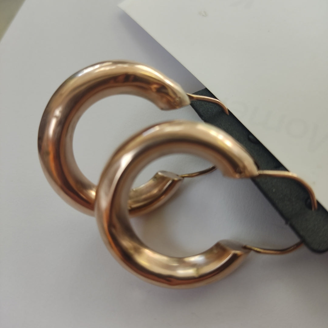 ARRACADAS PAR ORO 8 K 4.7 GRMS (SEMINUEVO)