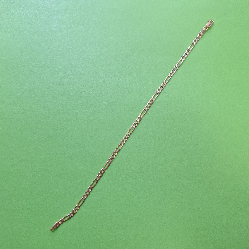 PULSERA 3 X 1 DIAMANTADA 3.1GR 18 CM (NUEVO)