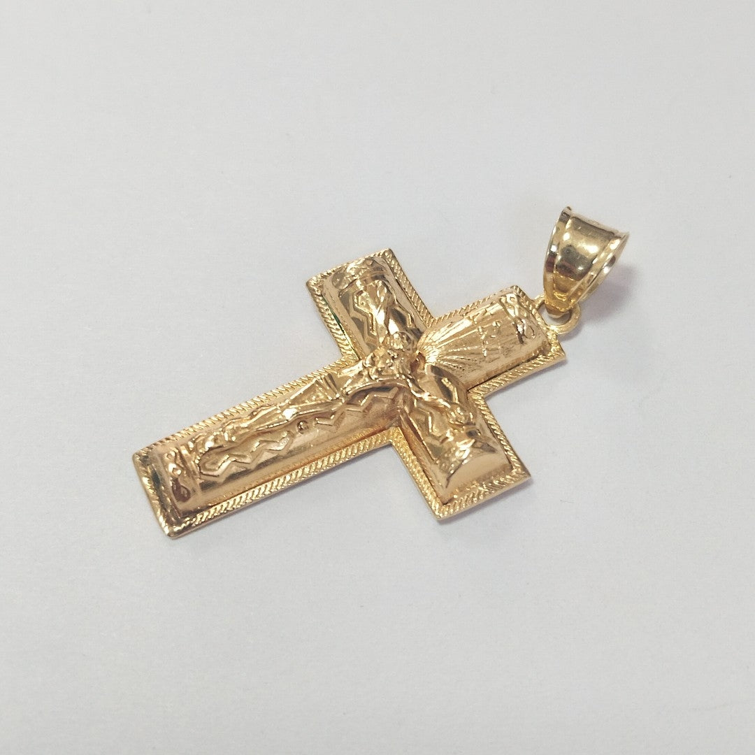 K1 5,00 GRMS 10 K ESPECIFICACIONES COMPLEMENTARIAS CRUCIFIJO MARCAS DE CALADO (SEMINUEVO)