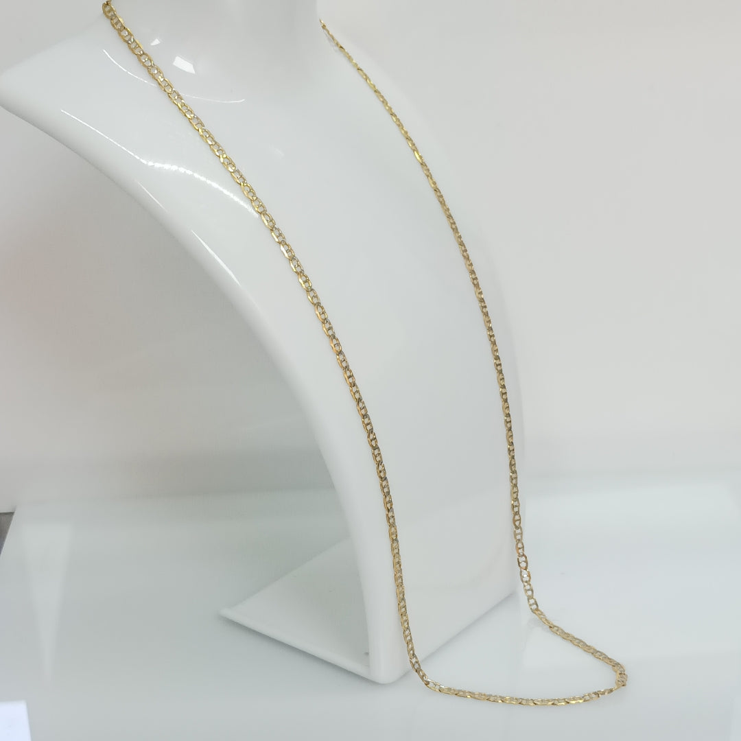 CADENA TEJIDO MARINERO 9GR 60 CM CM (NUEVO)