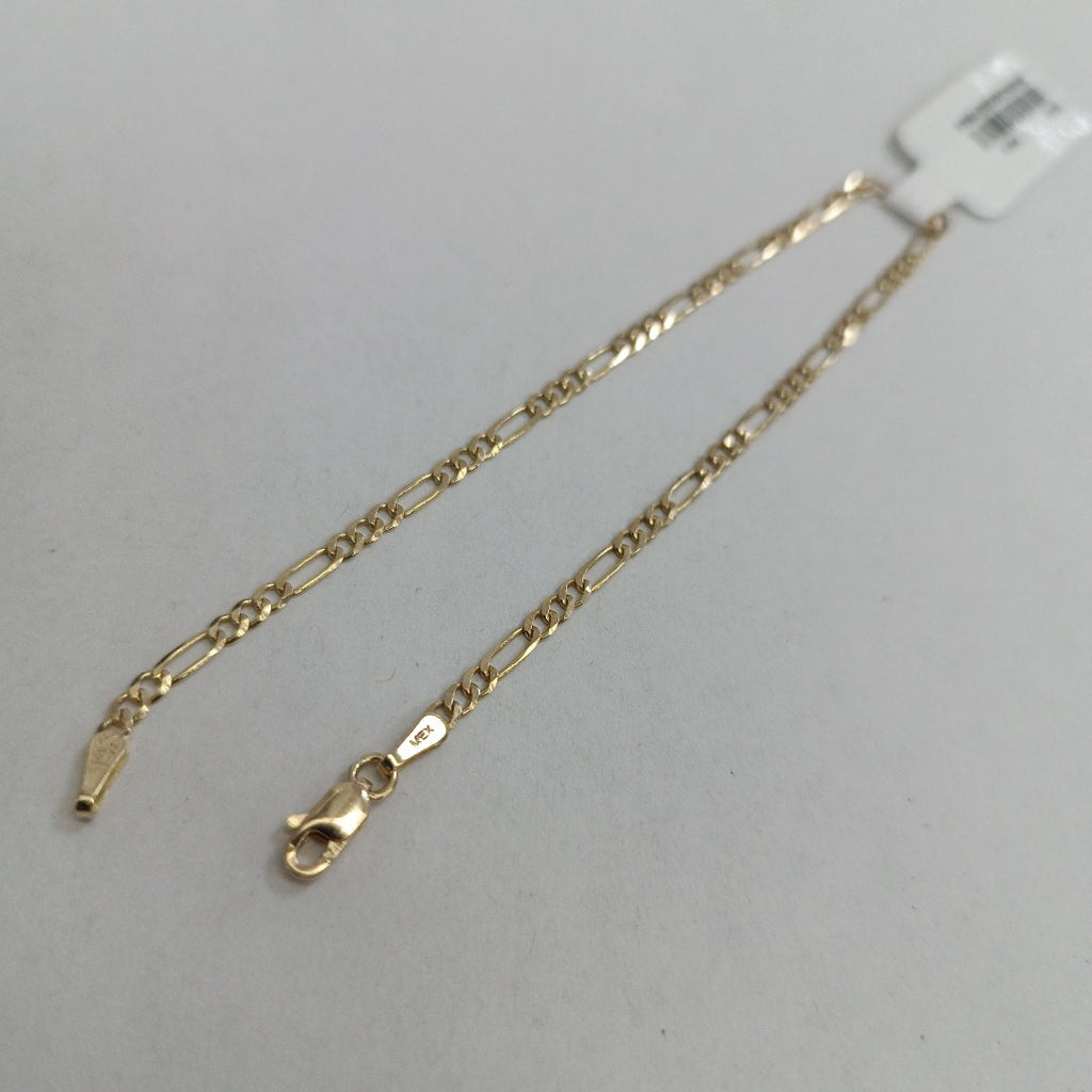 PULSERA TEJIDO 3X1 2.2G 21 CM 14K (NUEVO)