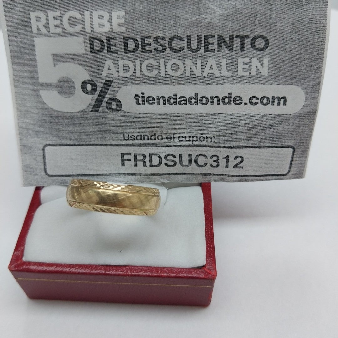 ARGOLLA ORO 14 K 1.8 GRMS (SEMINUEVO)