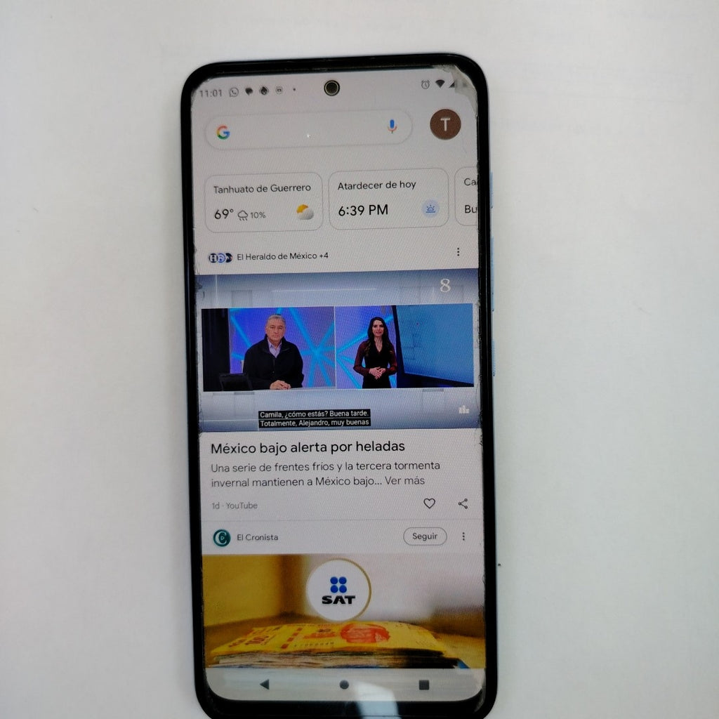 CELULAR MOTOROLA MOTO G71 5G XT2169-1 128 GB 6 GB RAM (SEMINUEVO)