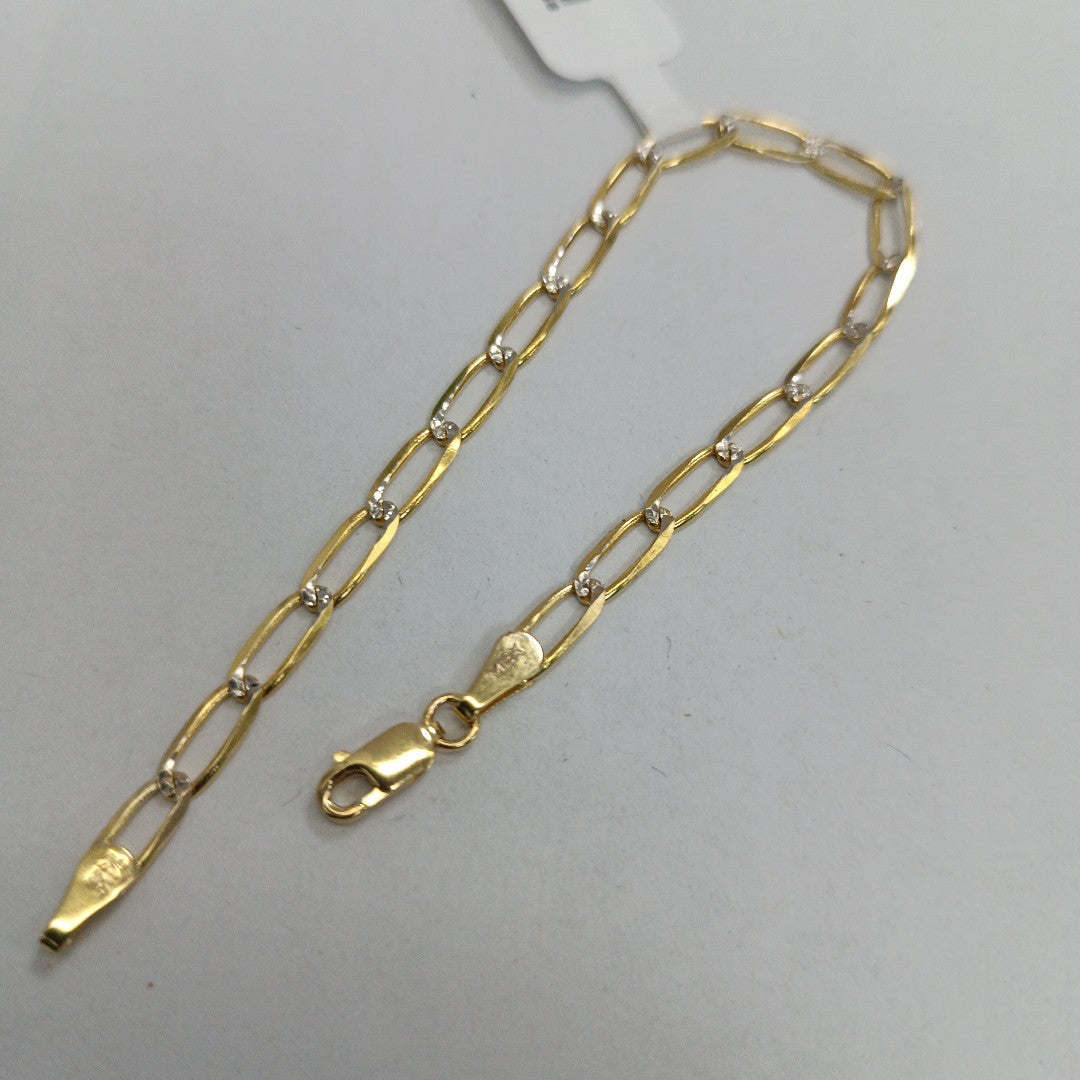 PULSERA TEJIDO ESLABONES 3.9G 18 CM (NUEVO)