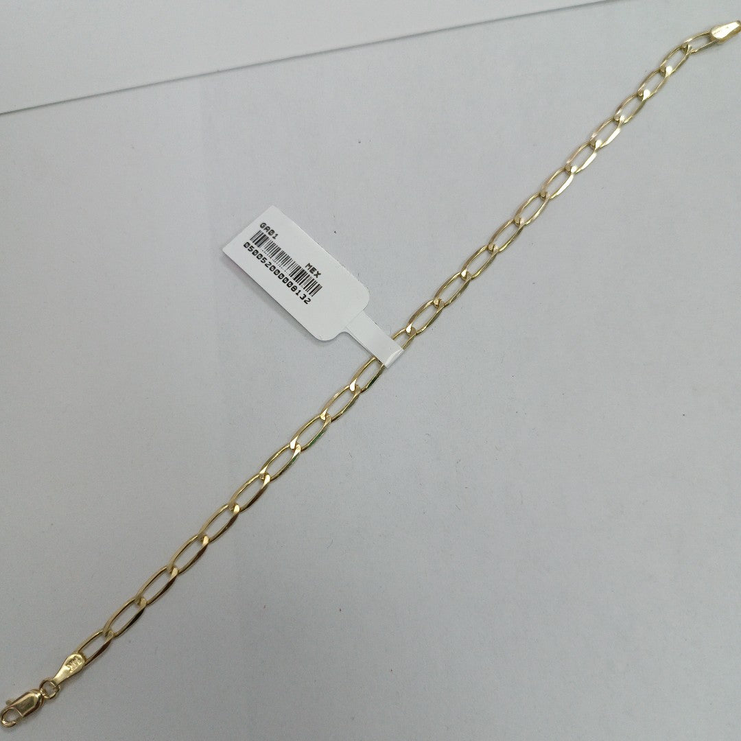 PULSERA TEJIDO ESLABONES 4.6G 21 CM (NUEVO)