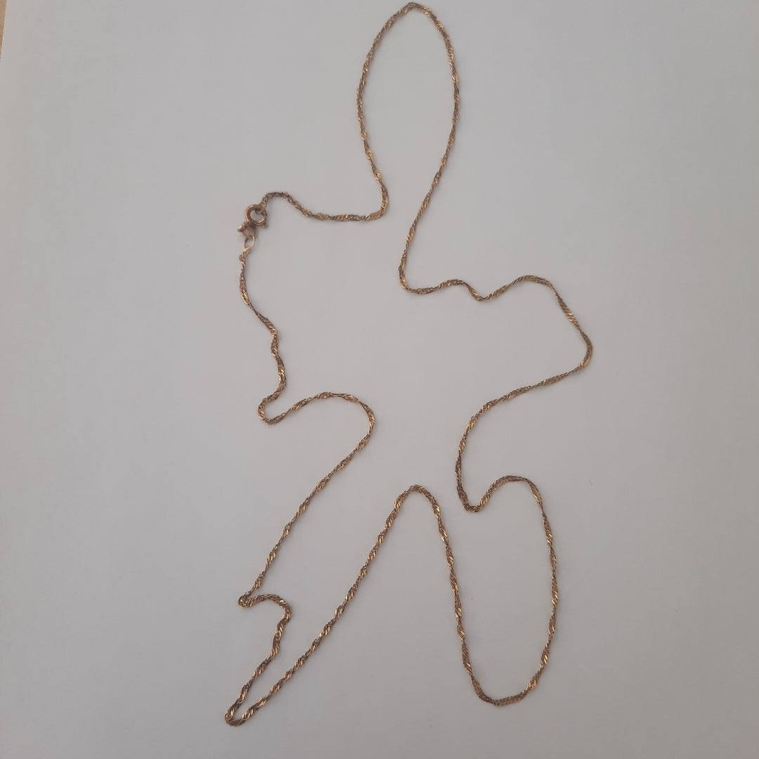 CADENA ORO 14 K 1.9 GRMS (SEMINUEVO)