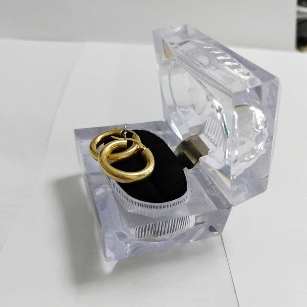 ARRACADAS PAR ORO 14 K 2,50 GRMS (SEMINUEVO)