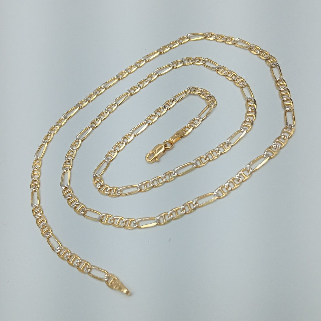 CADENA TEJIDO 3X1 8.5G 55 CM (NUEVO)