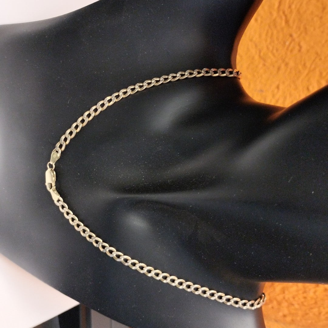 CADENA ORO,RODIADO 14 K 8,50 GRMS (SEMINUEVO)