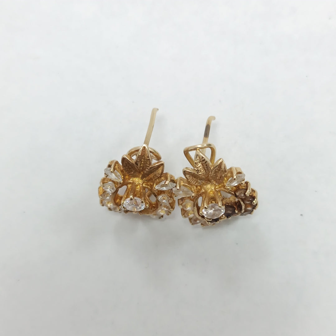 ARETES PAR ORO 14 K 5.6 GRMS (SEMINUEVO)