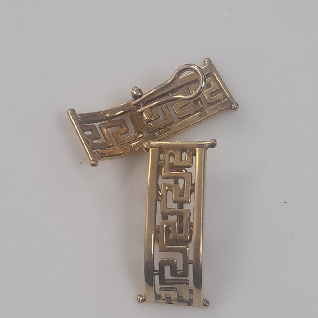 ARETES PAR ORO 14 K 8 GRMS (SEMINUEVO)