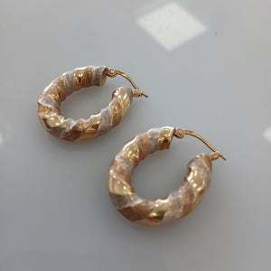 ARRACADAS PAR ORO 14 K 5,40 GRMS (SEMINUEVO)